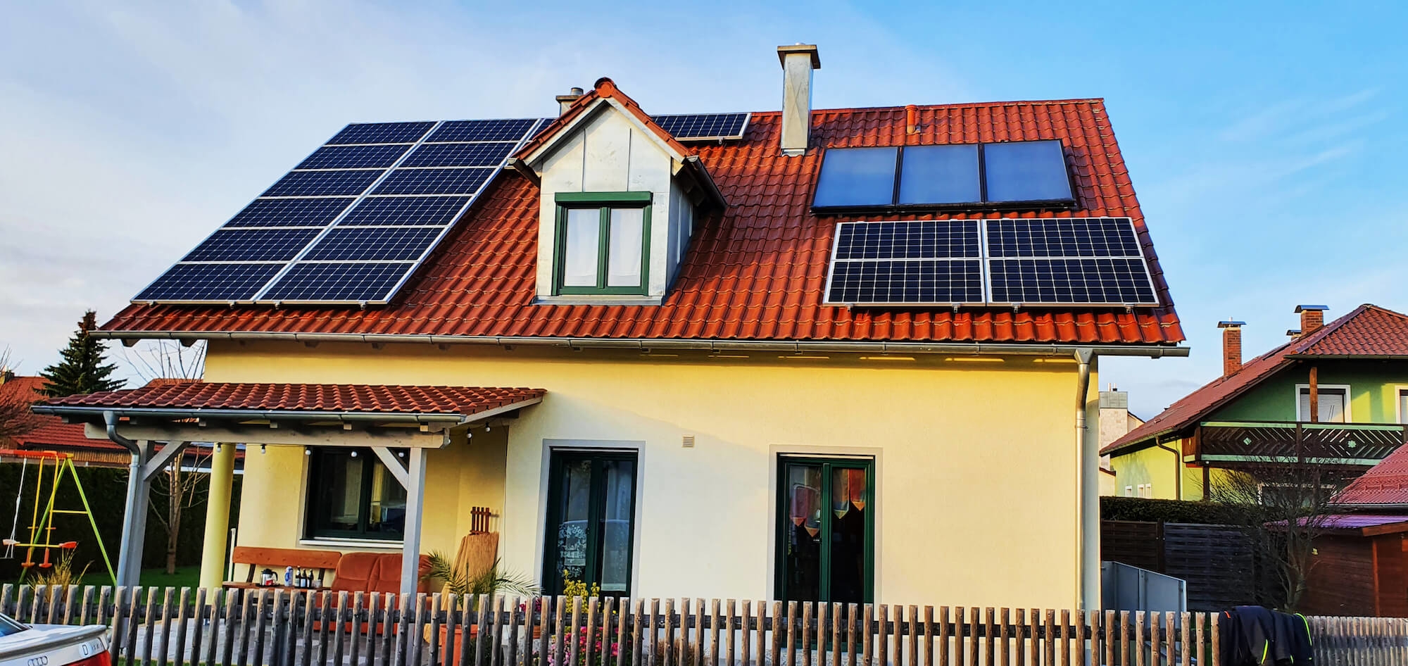 Wohnhaus - Photovoltaik - SUNSTAR Solartechnik