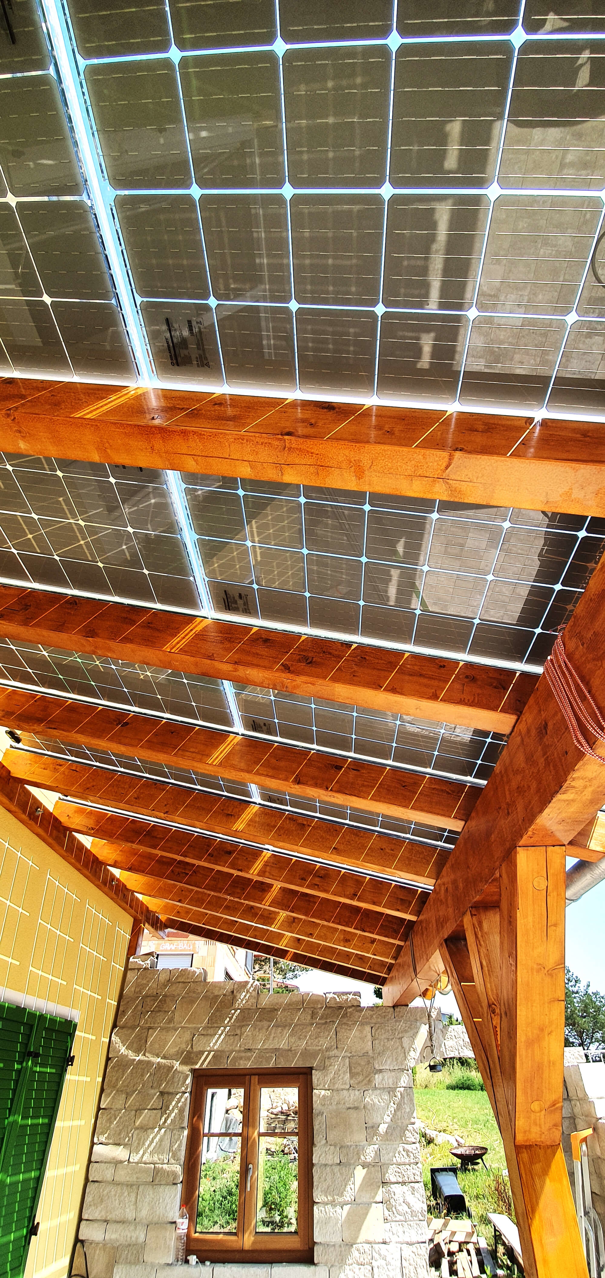 Terrassenüberdachung 7 - Photovoltaik - SUNSTAR Solartechnik